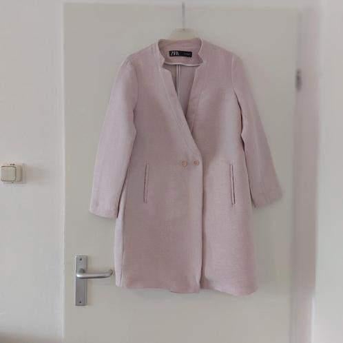 Light roze vest van Zara, Maat S, Ophalen of Verzenden, Gedragen, Maat 38/40 (M), Roze