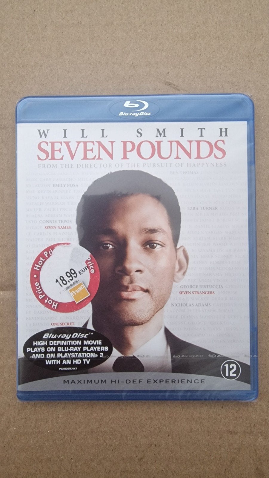 Seven Pounds * blu-ray * Will Smith * nieuw *, Cd's en Dvd's, Blu-ray, Nederlands, Film, Drama, Ophalen of Verzenden