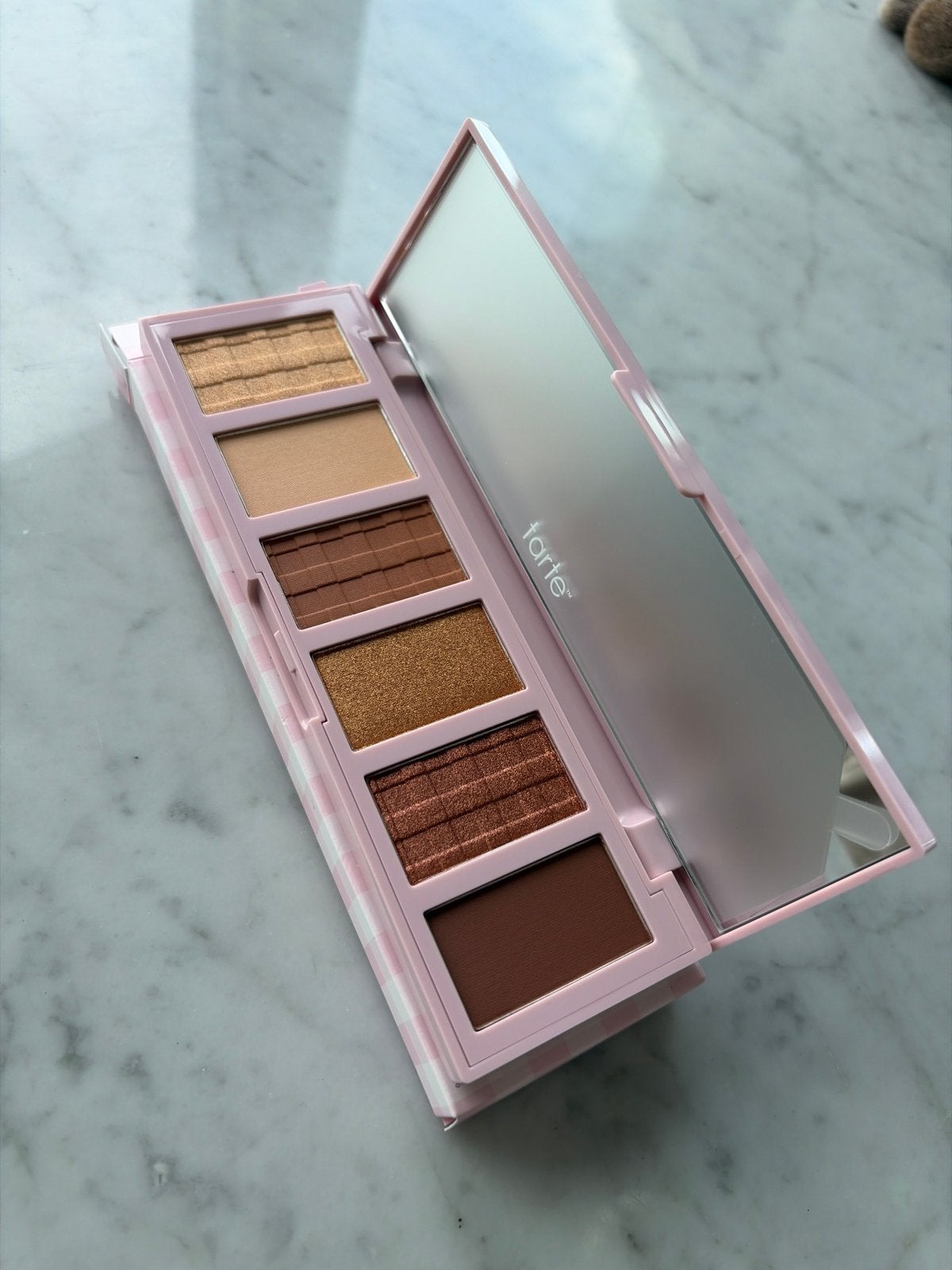 Tarte Oogschaduw Palette - Pretty in Pink, Gebruikt, Ogen, Ophalen of Verzenden, Make-up