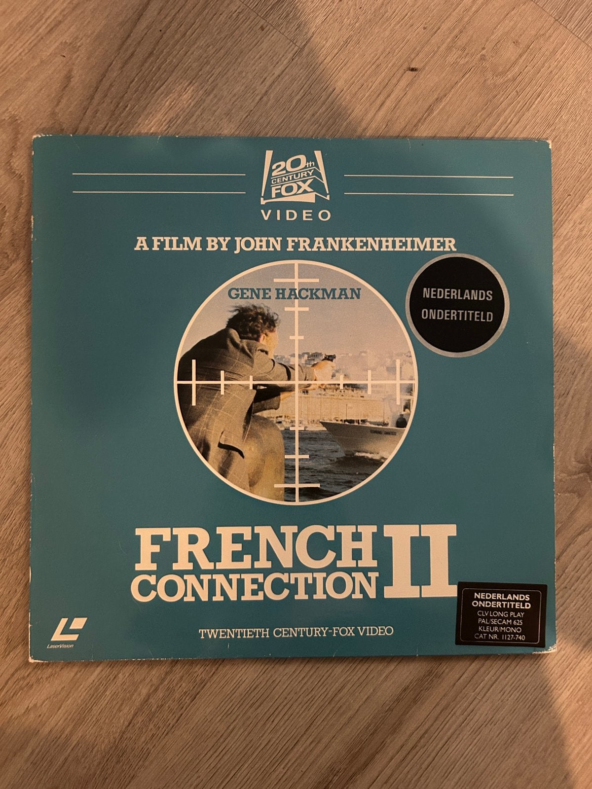 Laserdisc / Laservision French Connection II, Ophalen of Verzenden, Zo goed als nieuw
