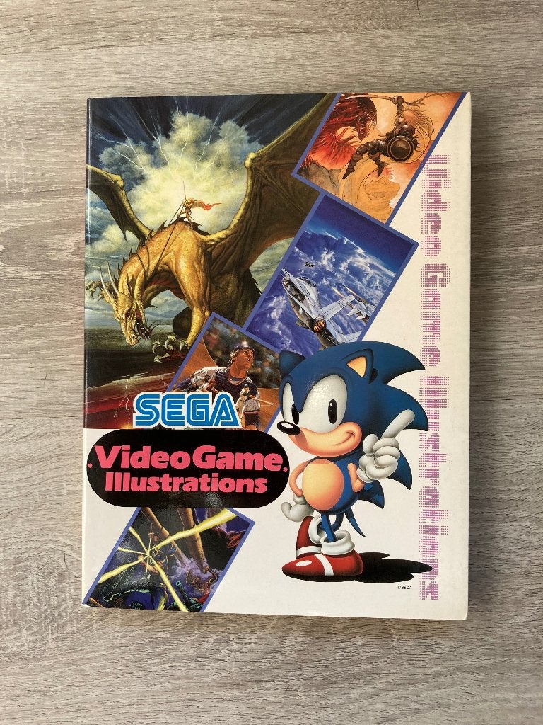 boek Sega video game illustrations, Ophalen of Verzenden, Nieuw, Overige onderwerpen