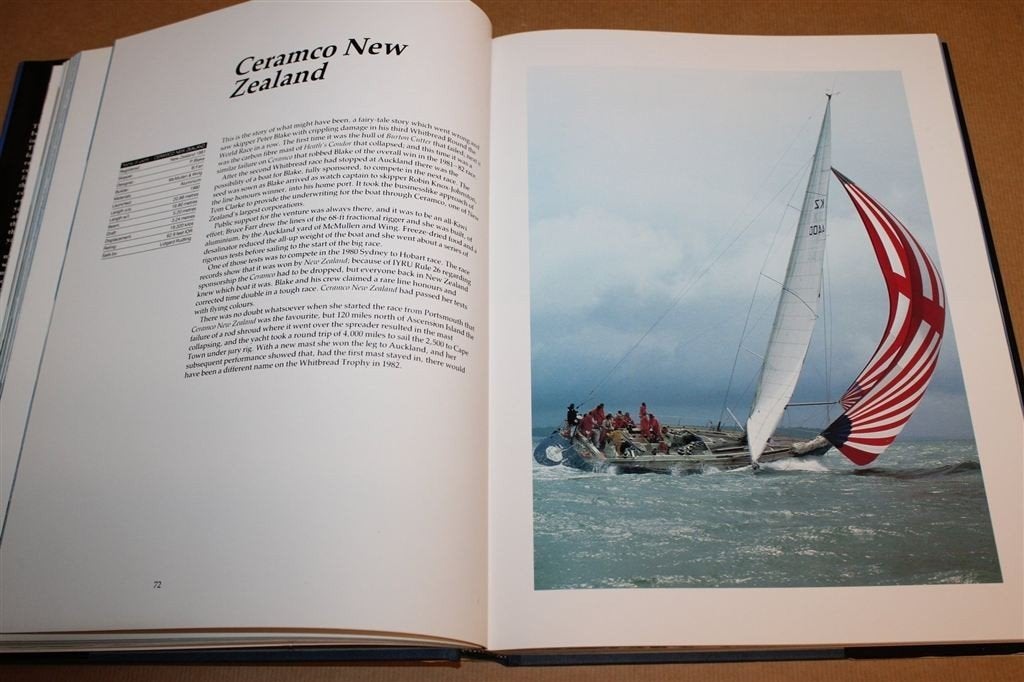 The New Ocean Thoroughbreds — Fotoboek Wedstrijdjachten, Ophalen of Verzenden, Gelezen, Overige onderwerpen