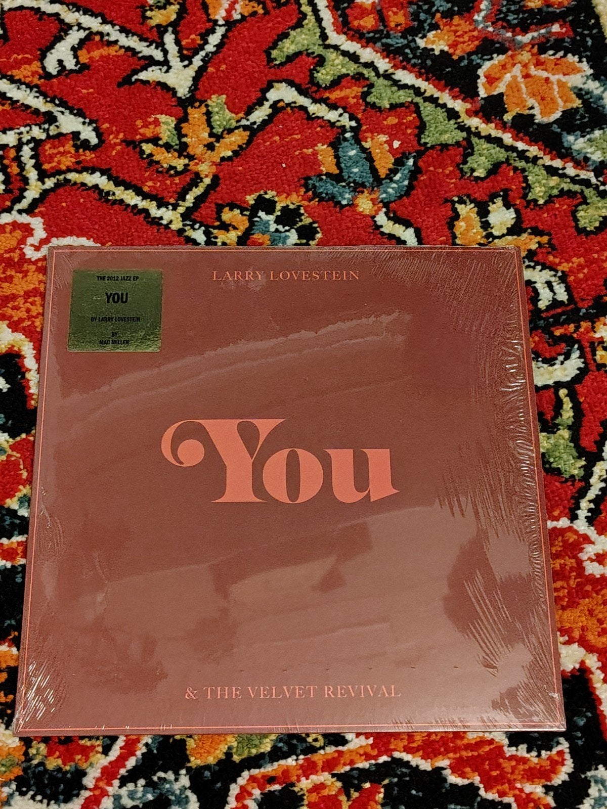 Larry Lovestein & The Velvet Revival - You (Mac Miller) EP, Inclusief poster, Ophalen of Verzenden, EP, 12 inch