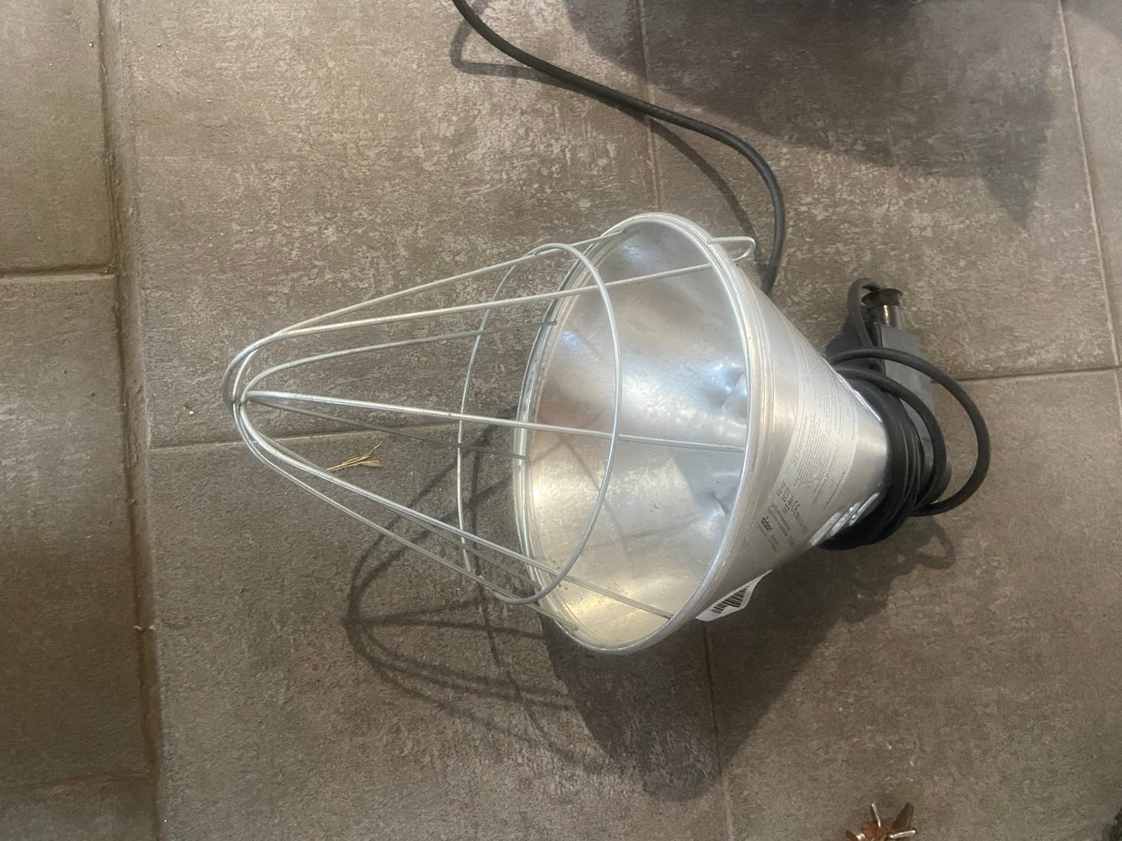 Armatuur voor verwarmings lamp, Ophalen, Zo goed als nieuw