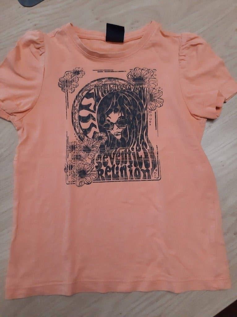 Leuk meidenshirtje Maat 122, Kinderen en Baby's, Kinderkleding | Maat 122, Ophalen of Verzenden, Gebruikt, Meisje, Shirt of Longsleeve
