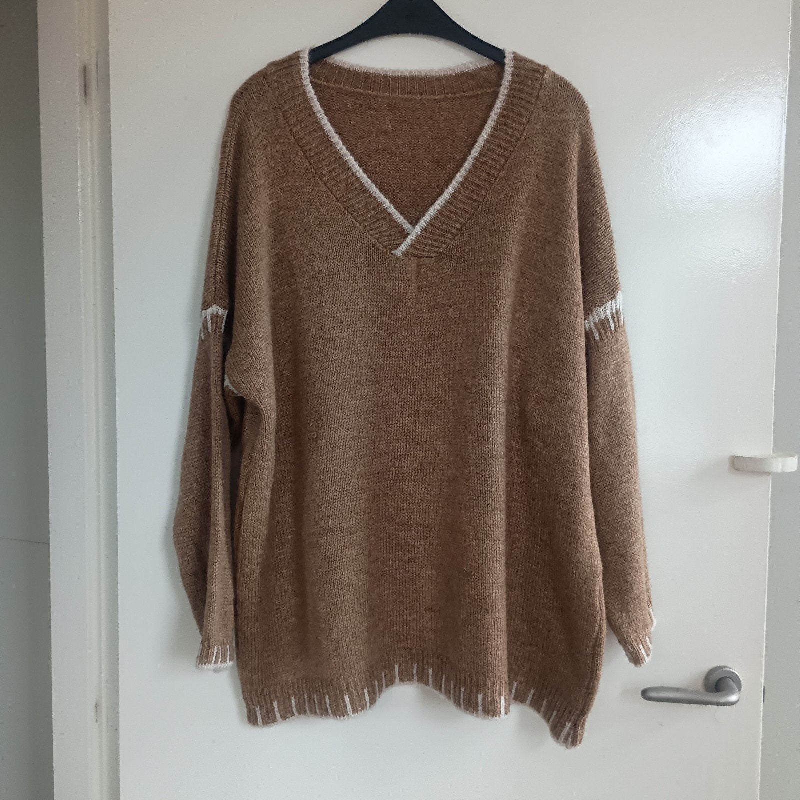 Camel trui maat 48 Nieuw maat  46/48, Made in Italy, Bruin, Maat 46/48 (XL) of groter, Nieuw