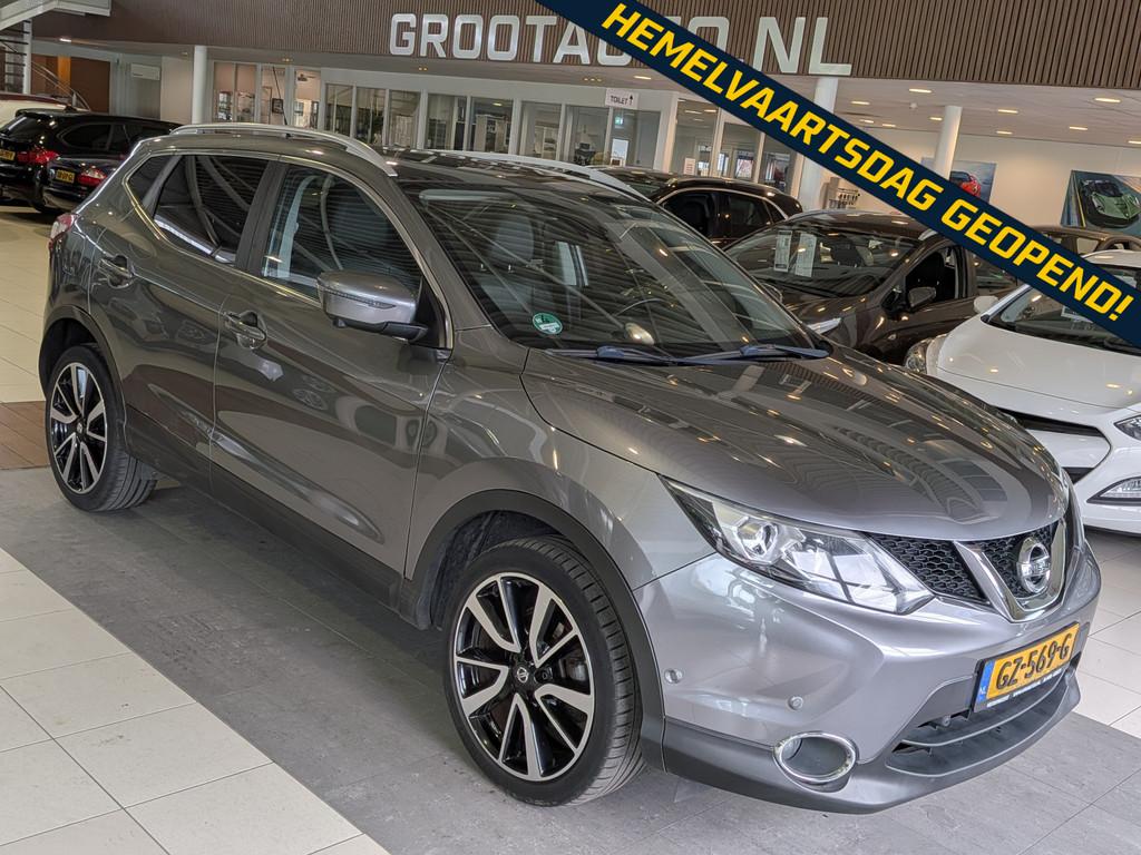 Nissan QASHQAI 1.6 Tekna Panoramadak, Airco, Cruise Control,, Voorwielaandrijving, Automatische klimaatregeling, 1618 cc, Gebruikt