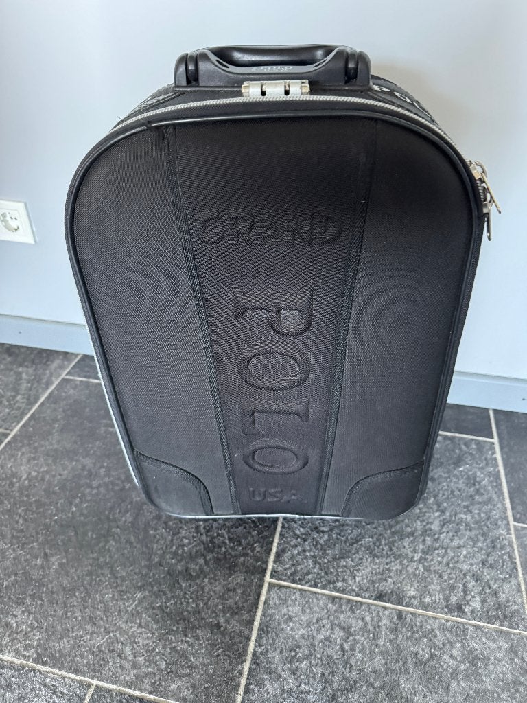 GRAND POLO USA KOFFER 55X36X20 CM 2 WIELEN, Ophalen, Zo goed als nieuw, Hard kunststof