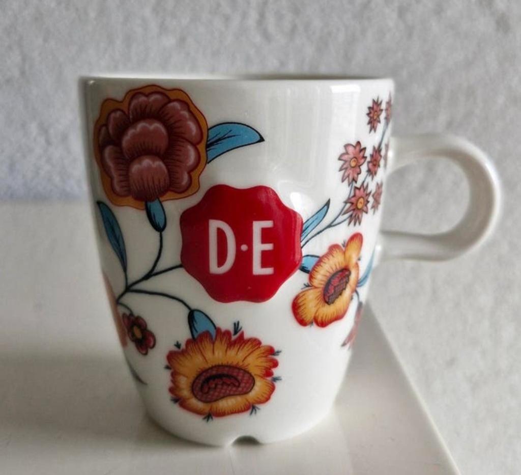 Douwe Egberts senseokopje Hylper Heritage, Ophalen of Verzenden, Zo goed als nieuw, Overige stijlen, Kop(pen) en/of Schotel(s)