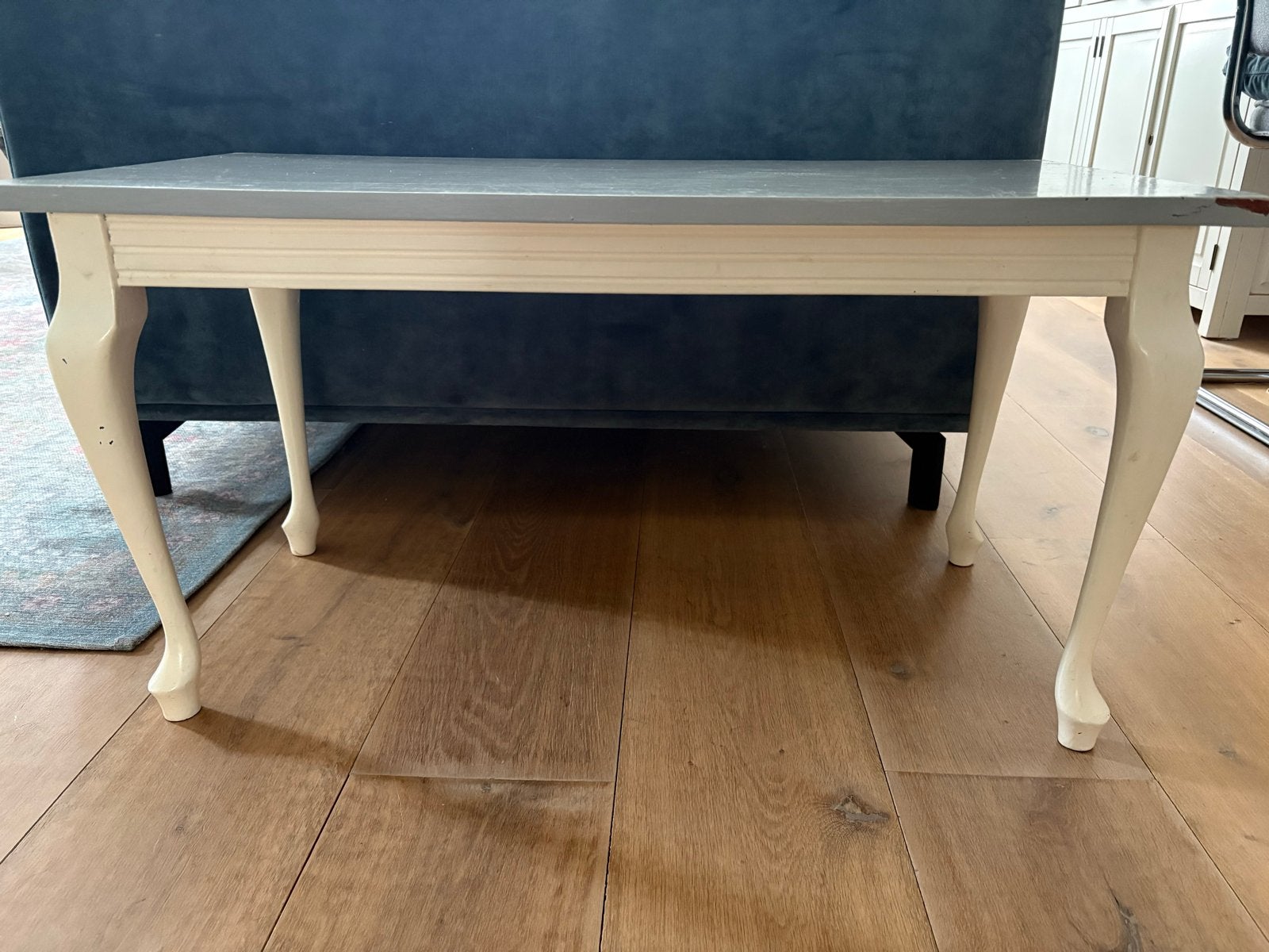 Bijzettafel vintage queen ann - Gebruikt, Ophalen, 50 – 75, Gebruikt, 50 tot 100 cm
