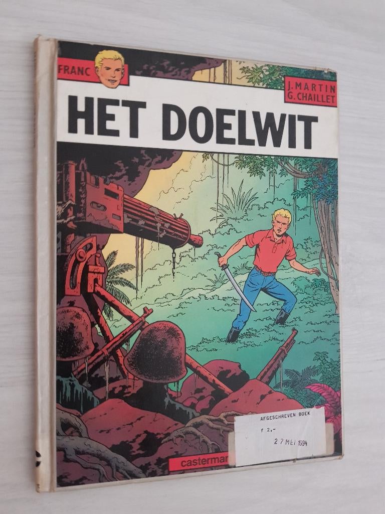 Lefranc, Boeken, Stripboeken, Gelezen, Eén stripboek, Ophalen of Verzenden