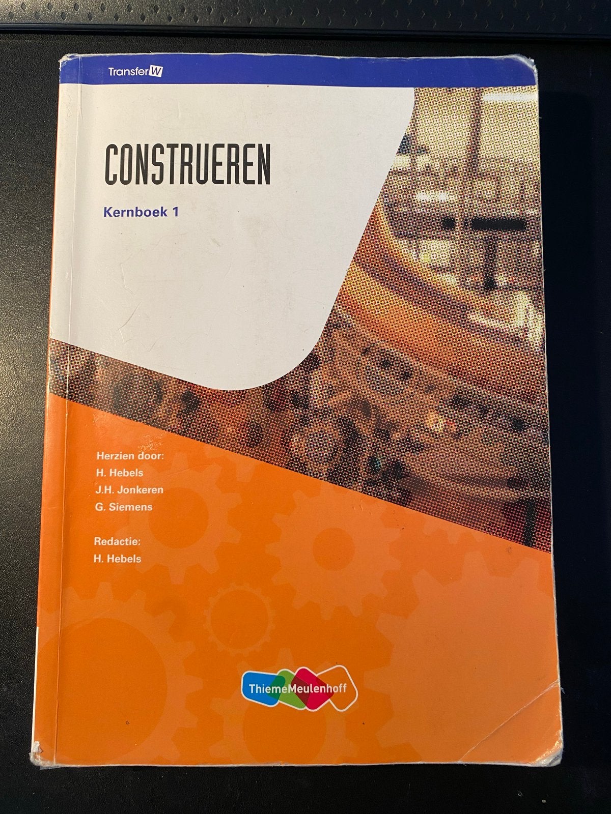 Construeren Kernboek 1 - Techniek HBO/MBO transfer, Ophalen of Verzenden, Zo goed als nieuw, Bouwkunde