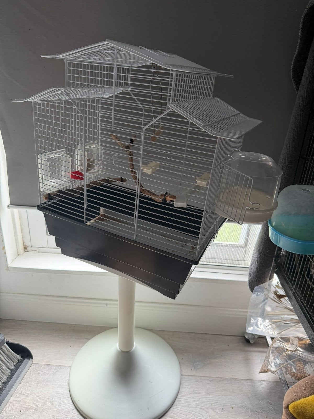 Vogelkooi, Dieren en Toebehoren, Ophalen, Zo goed als nieuw, Hout, Vogelkooi