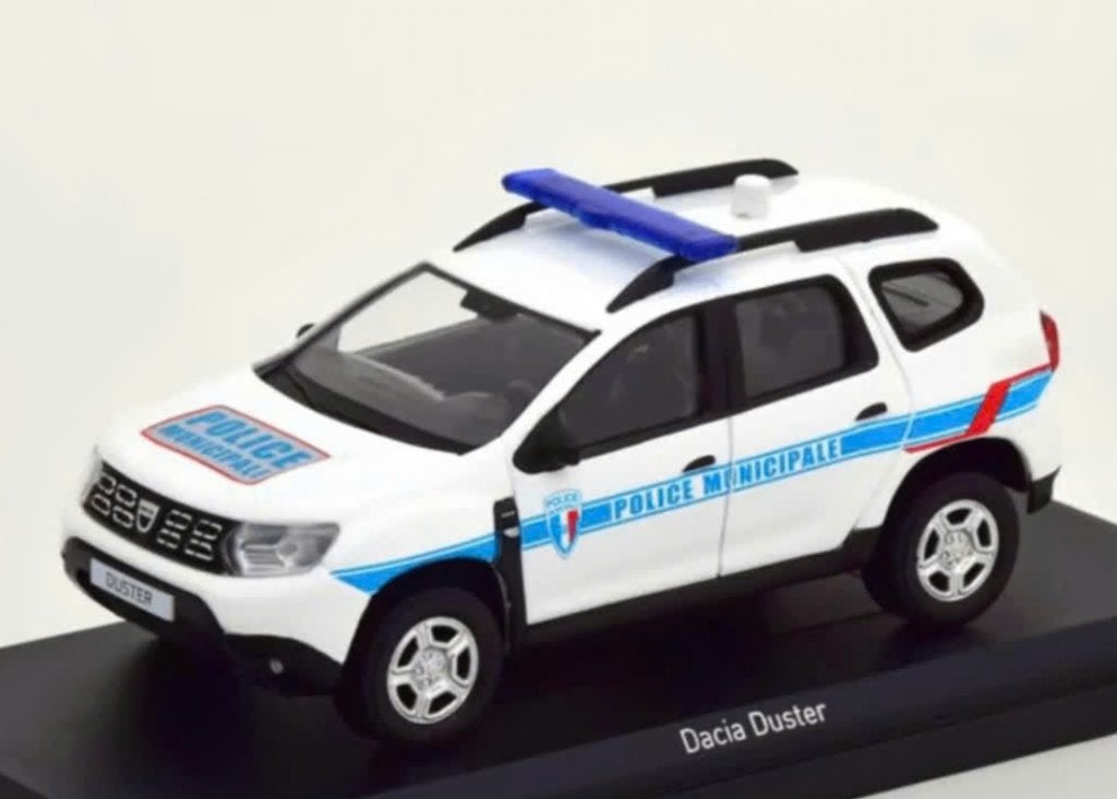 DACIA DUSTER 2018 POLICE MUNICIPALE 1/43 NOREV ref. 509011, Verzenden, Nieuw, Auto, Norev
