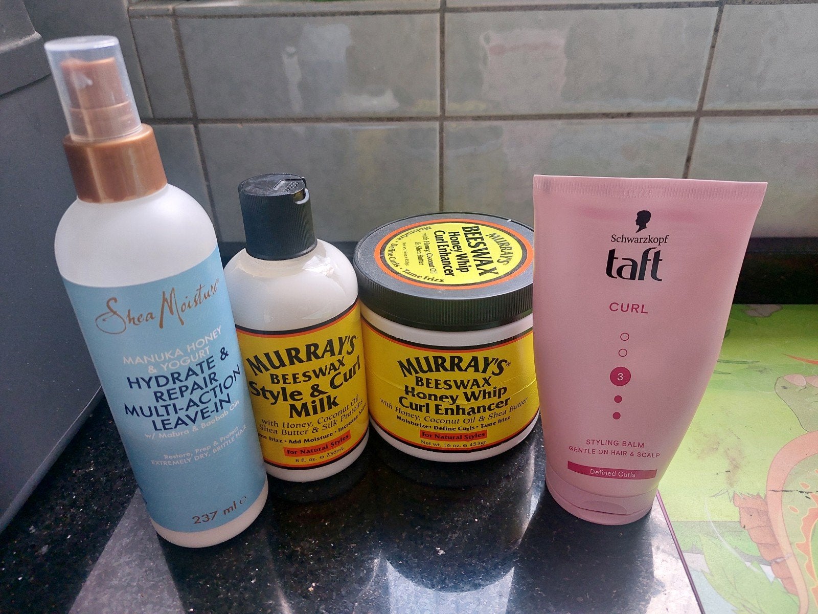 Krullen pakket, Ophalen of Verzenden, Gebruikt, Gel, Wax, Haarlak of Mousse
