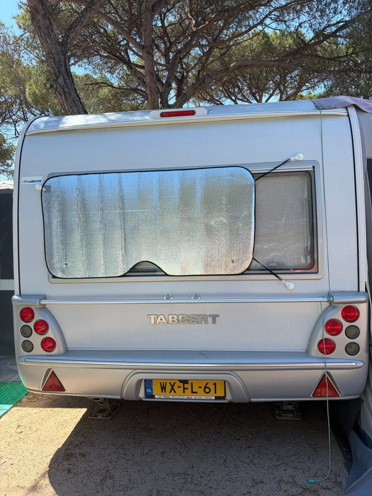 Tabbert Puccini Caravan incl voortent/luifel. Bouwjaar 2007, Vast bed, Rondzit, Tabbert, Particulier