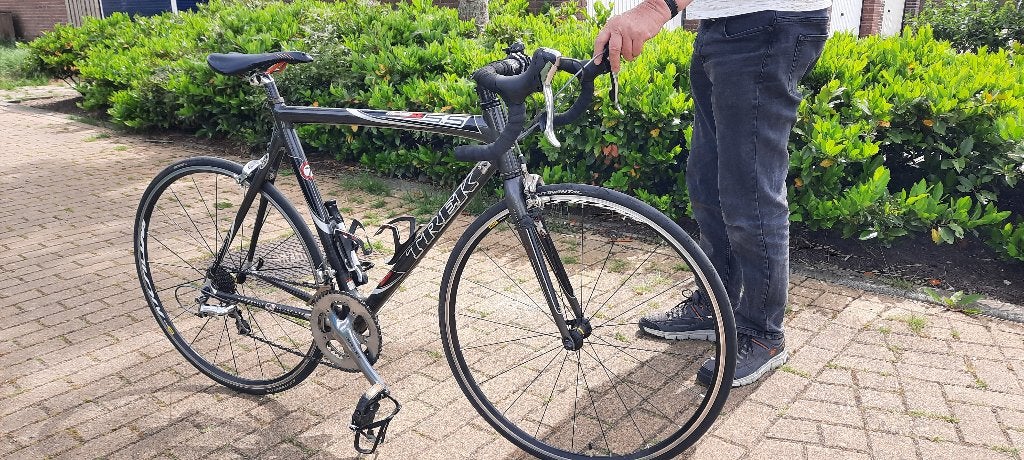 Trek Madone SL 5.5 full carbon racefiets, Fietsen en Brommers, 28 inch, Carbon, 10 tot 15 versnellingen, Velgrem
