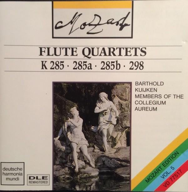 Mozart - Fluitkwartetten, Ophalen of Verzenden, Classicisme, Zo goed als nieuw, Kamermuziek