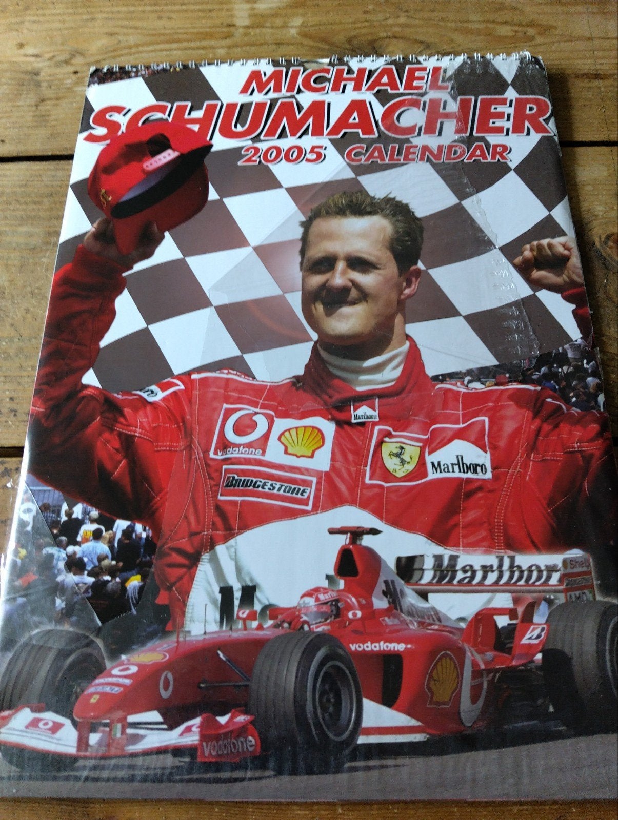 Michael Schumacher kalender 2005. Nieuw in seal. Zeldzaam, Ophalen of Verzenden, Nieuw