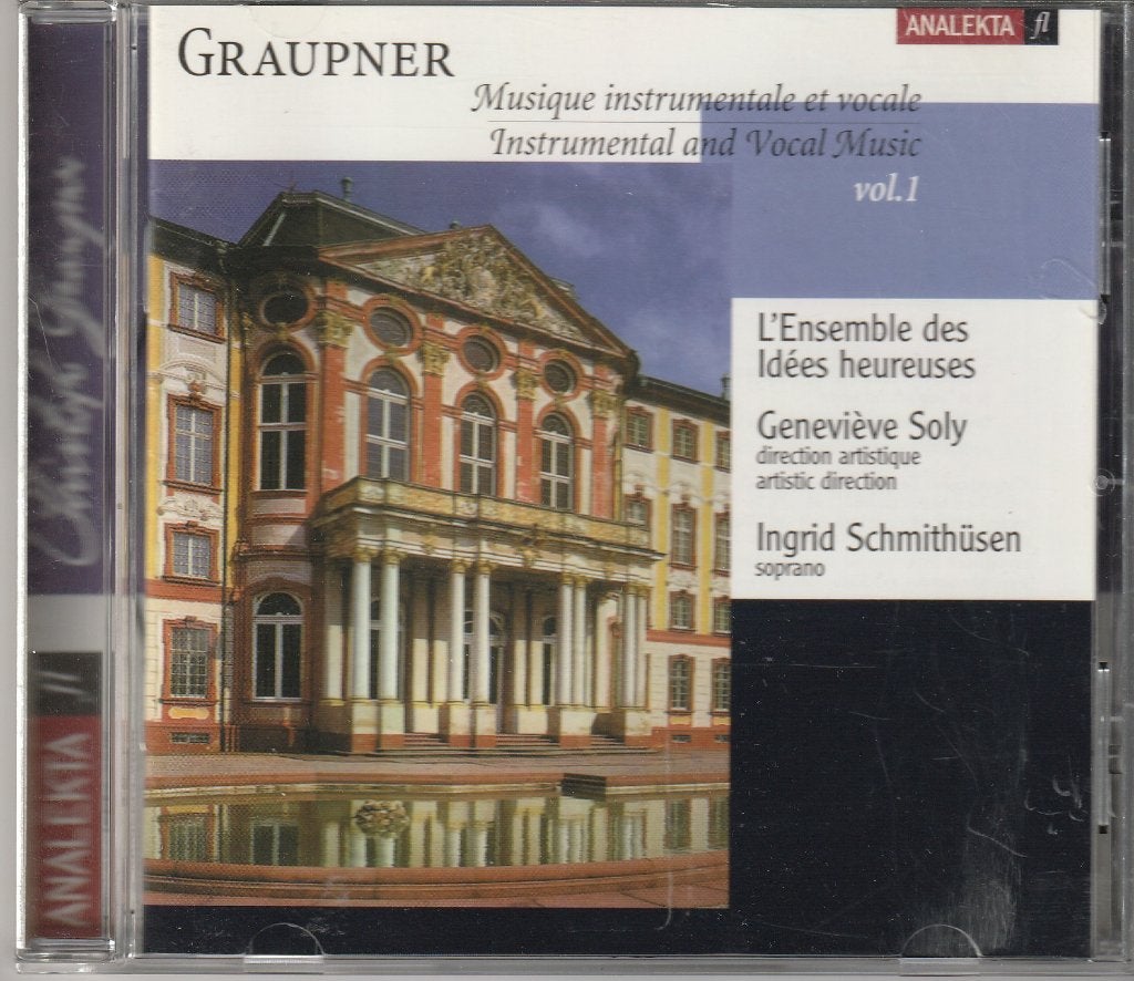 Christoph Graupner, vocale en instrumentale werken, 2 cd’s, Ophalen of Verzenden, Barok, Gebruikt, Vocaal