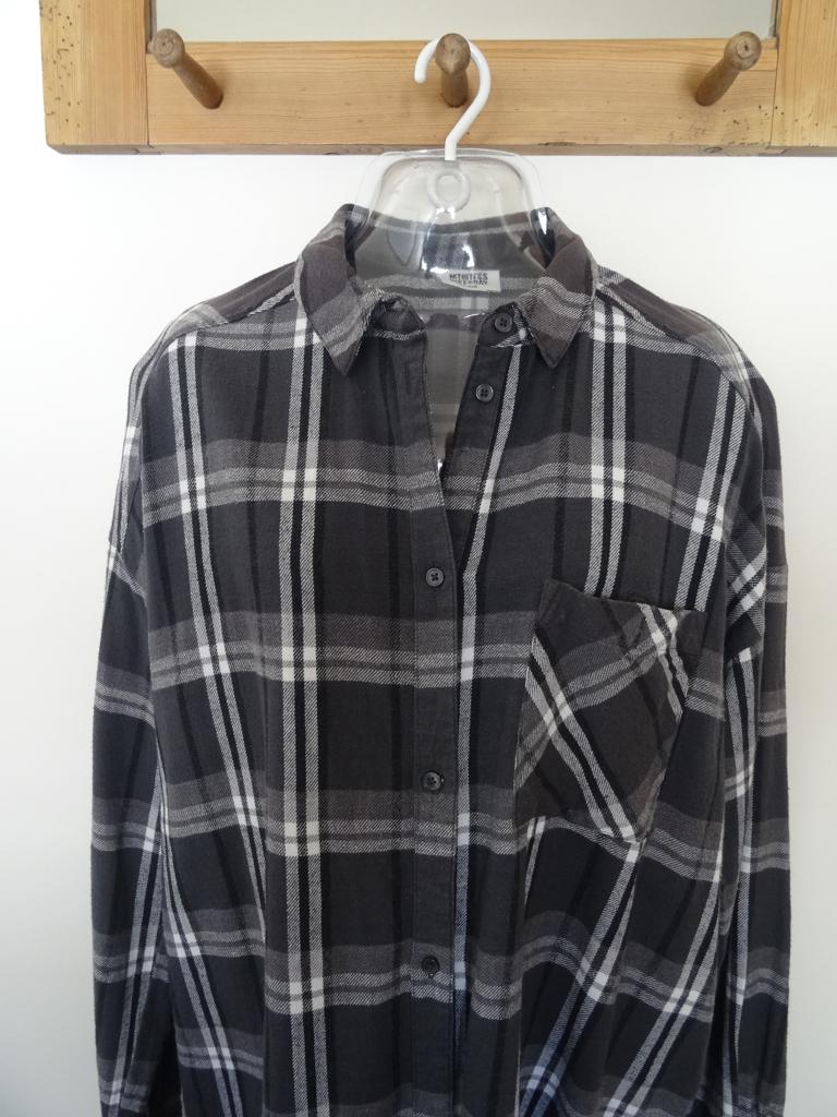 MTWTFSS weekday houthakkers hemd mt M, Maat 38/40 (M), MTWTFSS weekday, Verzenden, Zwart