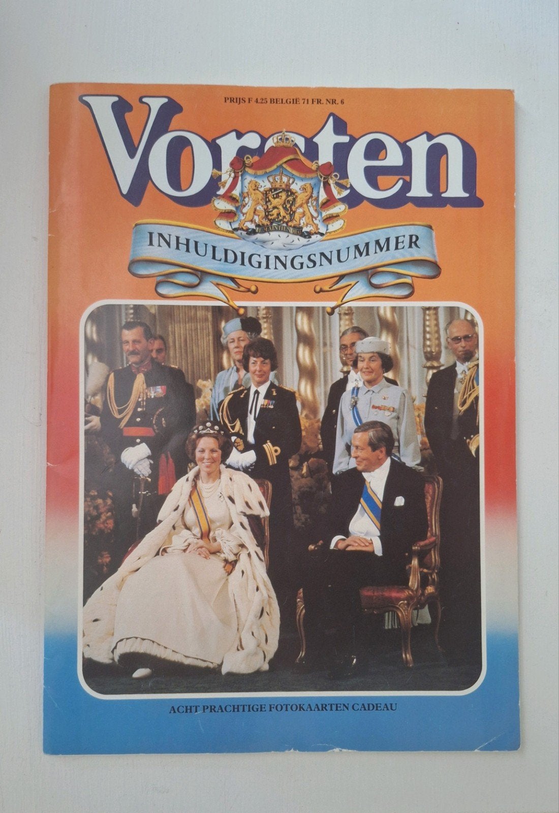 Vorsten Inhuldigingsnummer Koningin Beatrix 1980, Boeken, Tijdschriften en Kranten, Ophalen of Verzenden, Gelezen, Overige typen