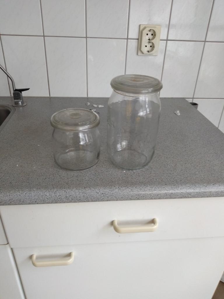 Weckpotten gratis af te halen, Ophalen