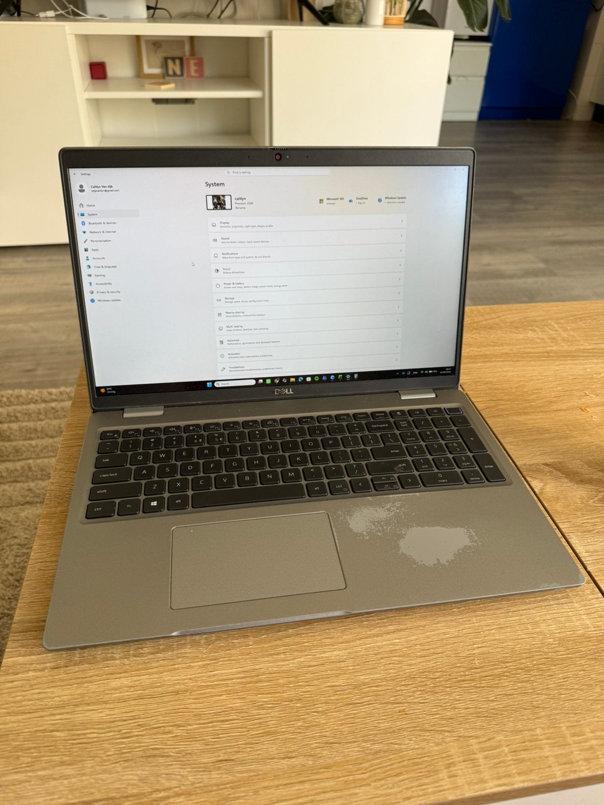 Laptop Dell Precision 3560 | 15.6”|16GB RAM|512GB SSD, Computers en Software, Ophalen, 15 inch, Qwerty, Zo goed als nieuw