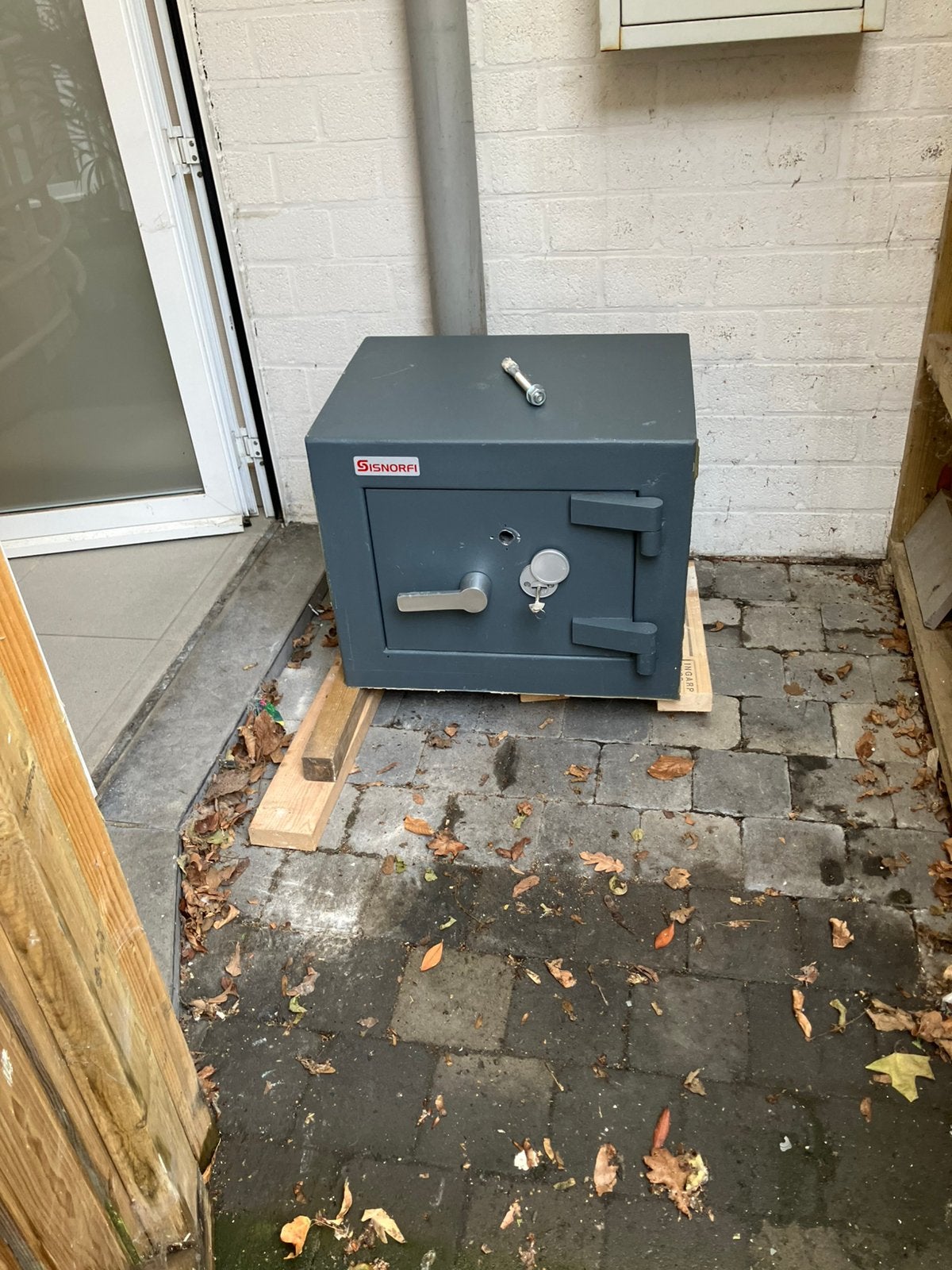 Kluis met sleutel, Ophalen, Gebruikt, Brandkast