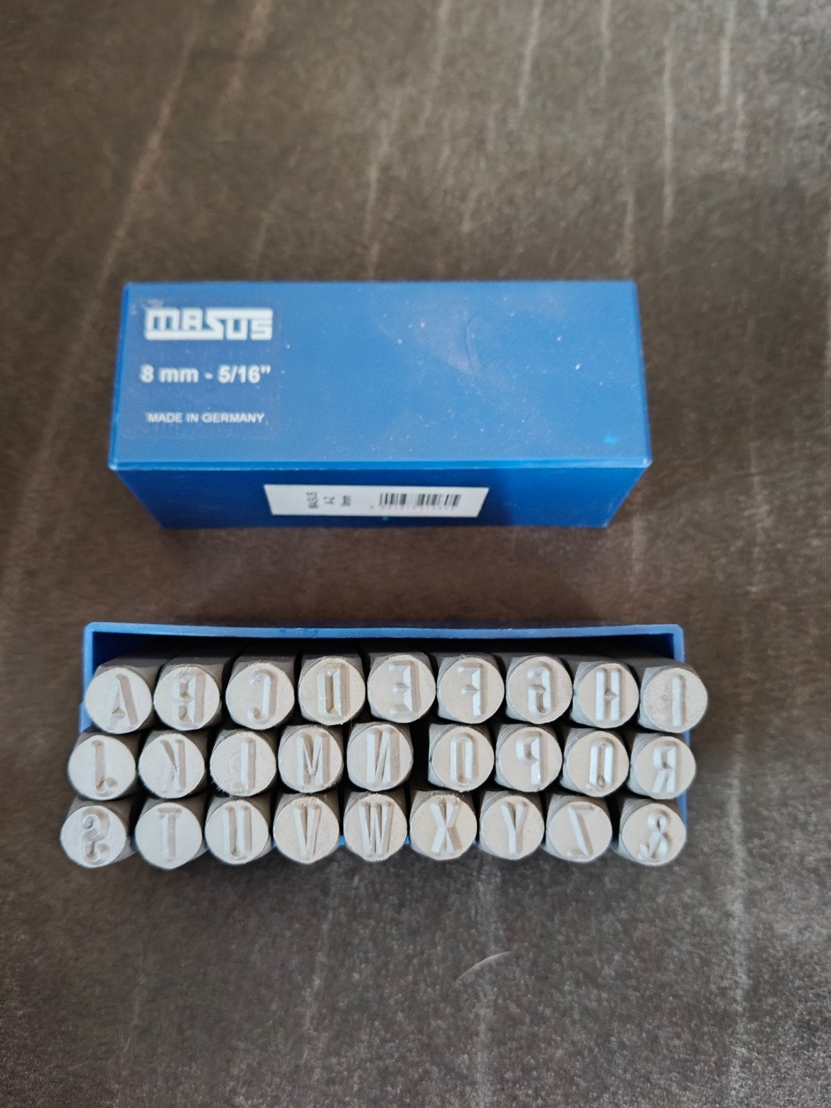 Masus slagletterset 8 mm - 5/16" - Nieuw, Doe-het-zelf en Verbouw, Gereedschap | Handgereedschap, Ophalen of Verzenden