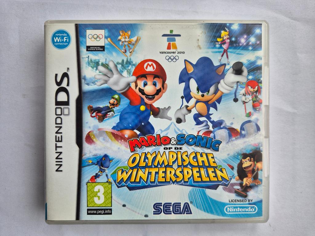 MARIO & SONIC op de OLYMPISCHE WINTERSPELEN, Gebruikt, 1 speler, Racen en Vliegen, Ophalen of Verzenden