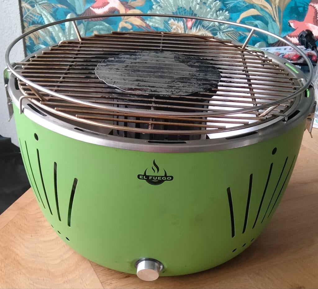Tafelbbq el fuego model Tulsa houtskool, Ophalen, Zo goed als nieuw, El Fuego