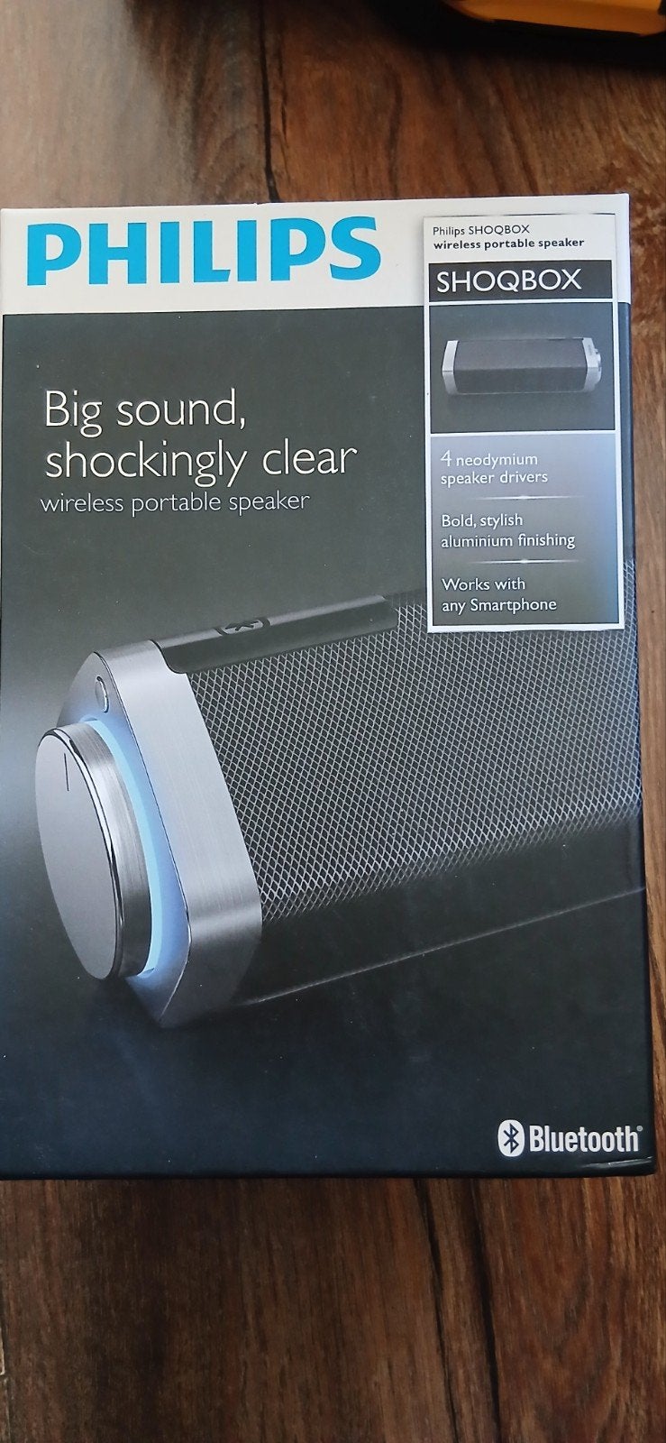 PHILIPS SHOQBOX SB7300/12, Ophalen of Verzenden, Bluetooth, Zo goed als nieuw