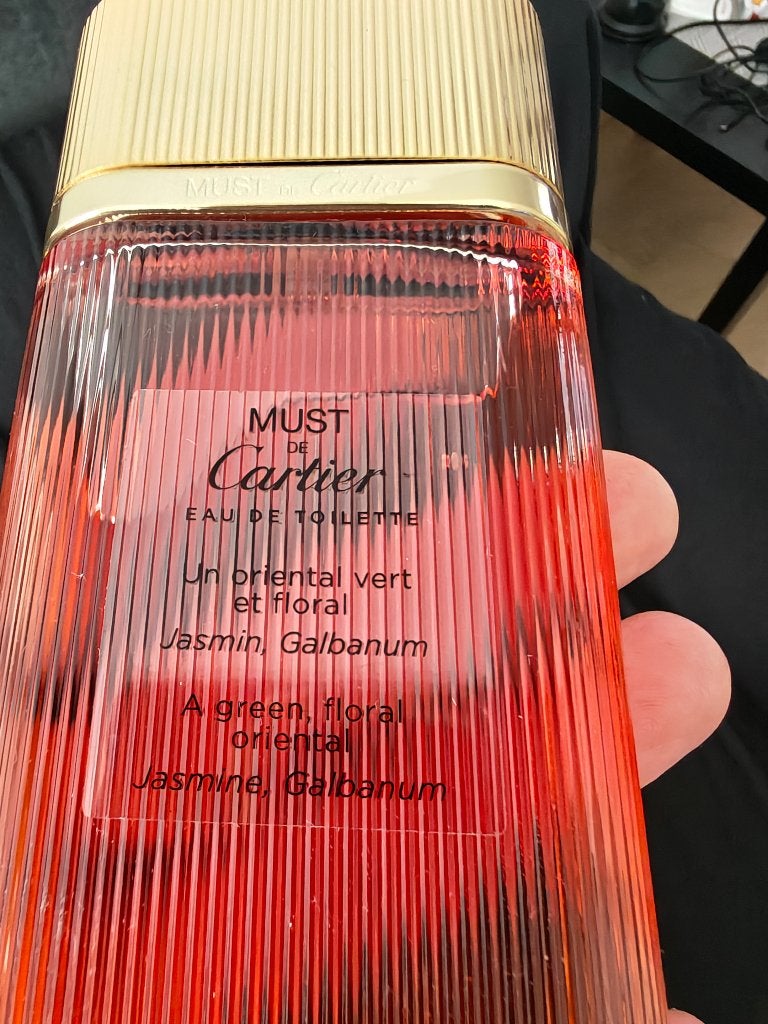 Cartier MUST best prijs 25euro!!!! 100ml, Ophalen, Nieuw
