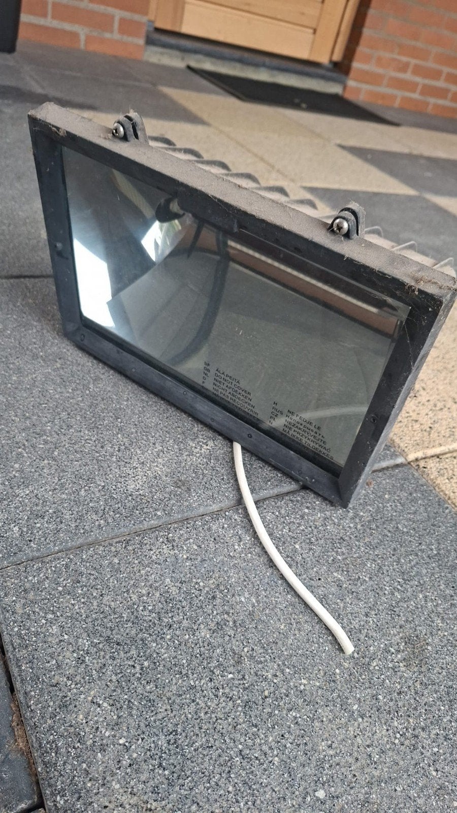 bouwlamp 1000W renovatie schilder, Doe-het-zelf en Verbouw, Bouwverlichting, Ophalen, Gebruikt, 500 watt of meer