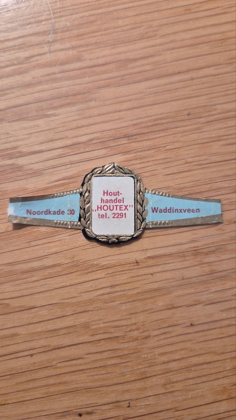 Sigarenbanden Waddinxveen, Ophalen, Sigarenbandjes