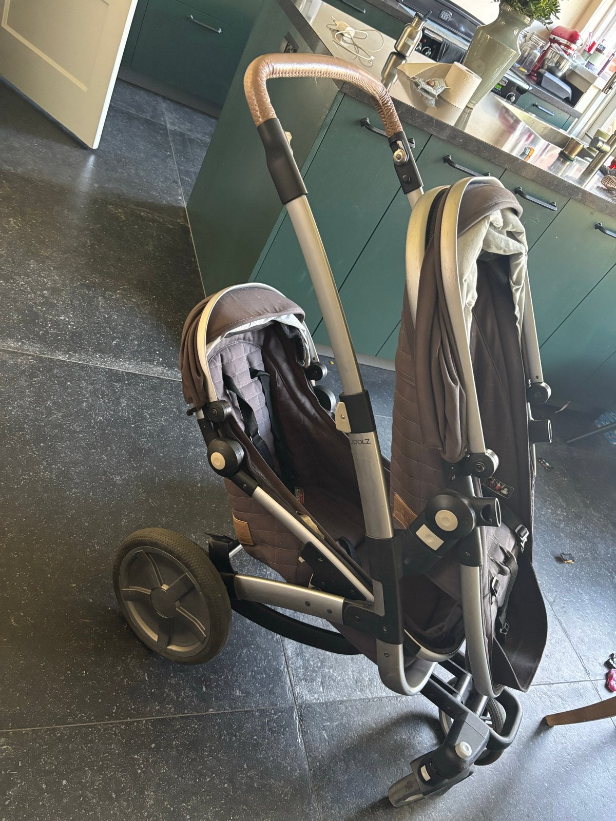 Joolz Geo kinderwagen met wieg en winter voetenzak, Kinderen en Baby's, Gebruikt, Duowagen, Combiwagen, Ophalen