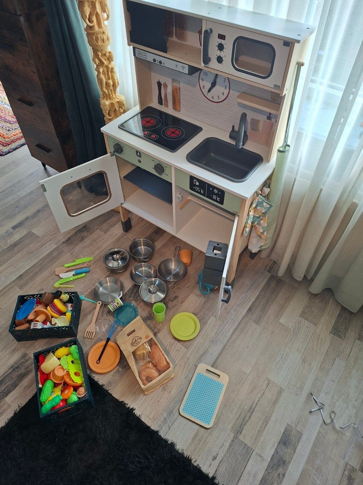 keuken met verlichting en geluid, Ophalen, Zo goed als nieuw