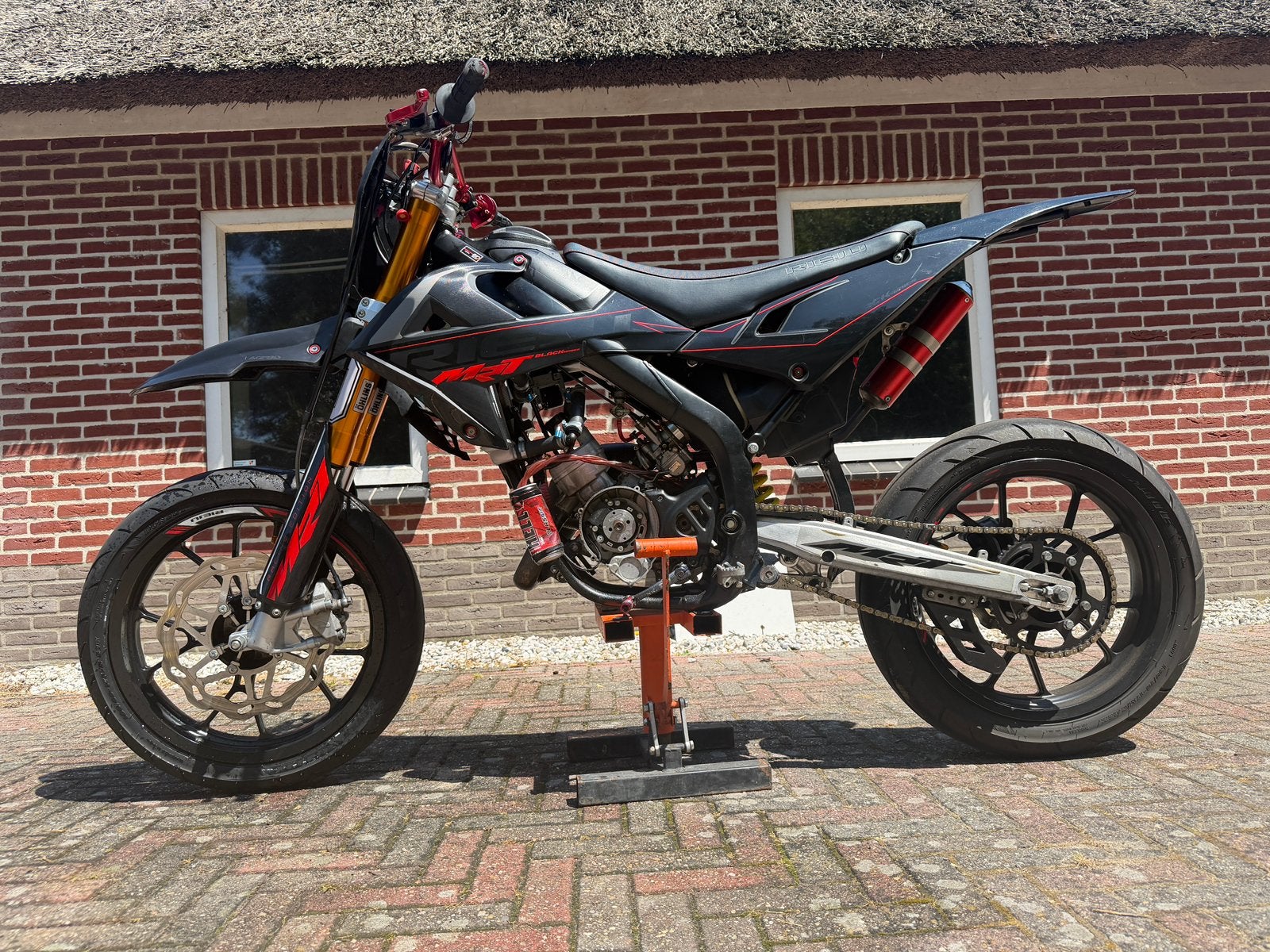 Rieju mrt black series schakelbrommer 86cc, Ophalen, Zo goed als nieuw