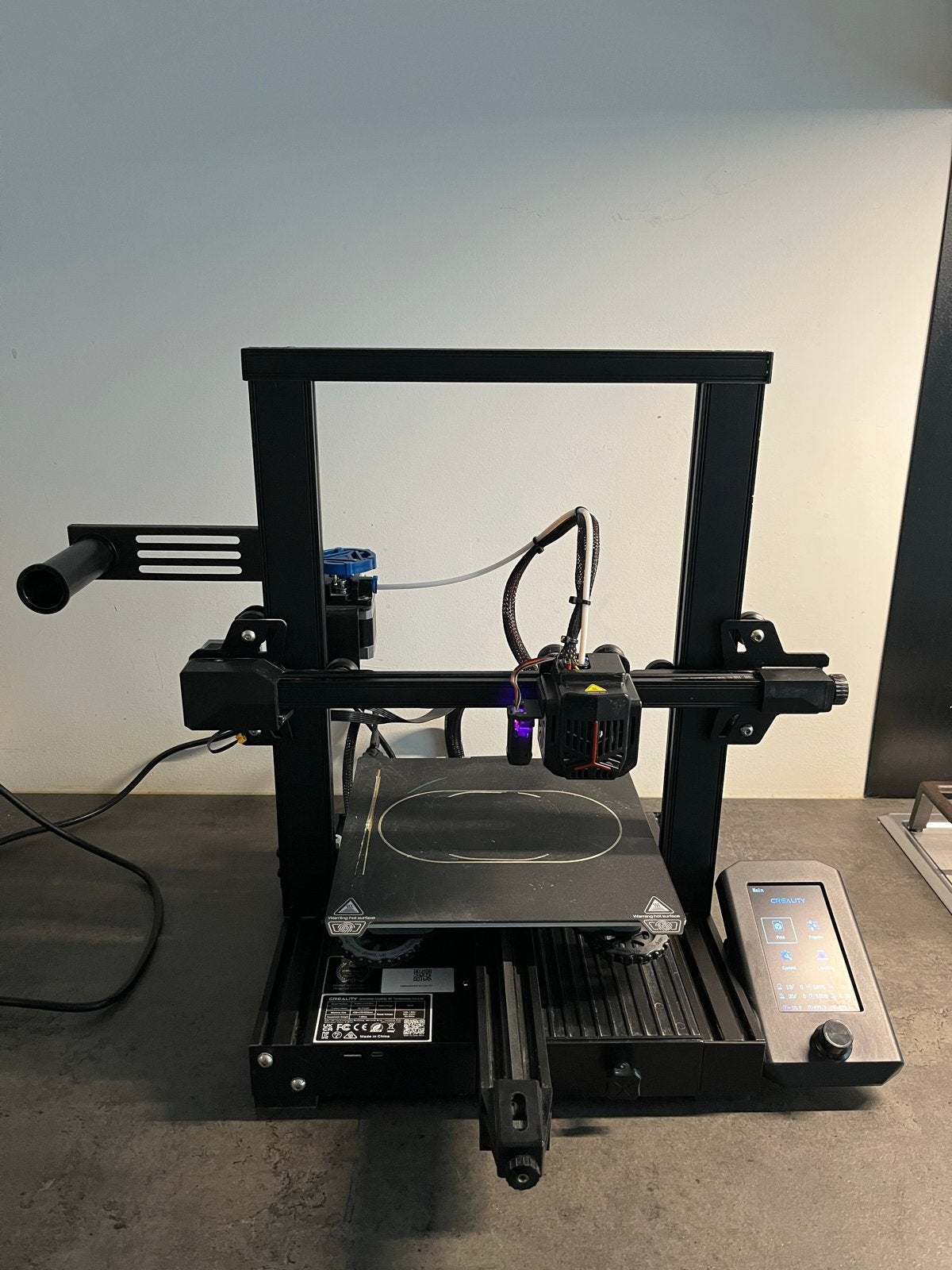 Creality Ender-3 V2 Neo 3D-printer, Ophalen, Gebruikt, Filament