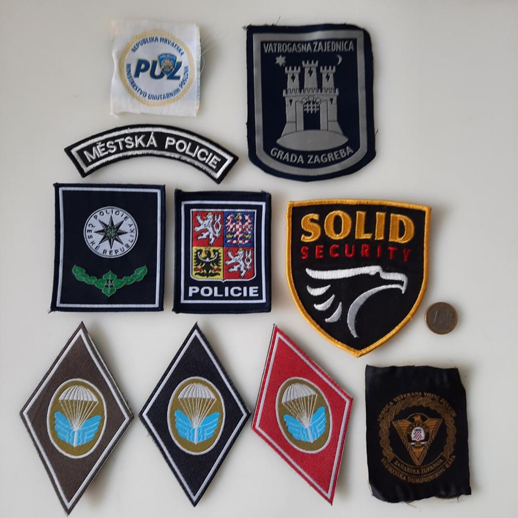 Politie leger emblemen, Ophalen of Verzenden, Landmacht, Nederland, Embleem of Badge