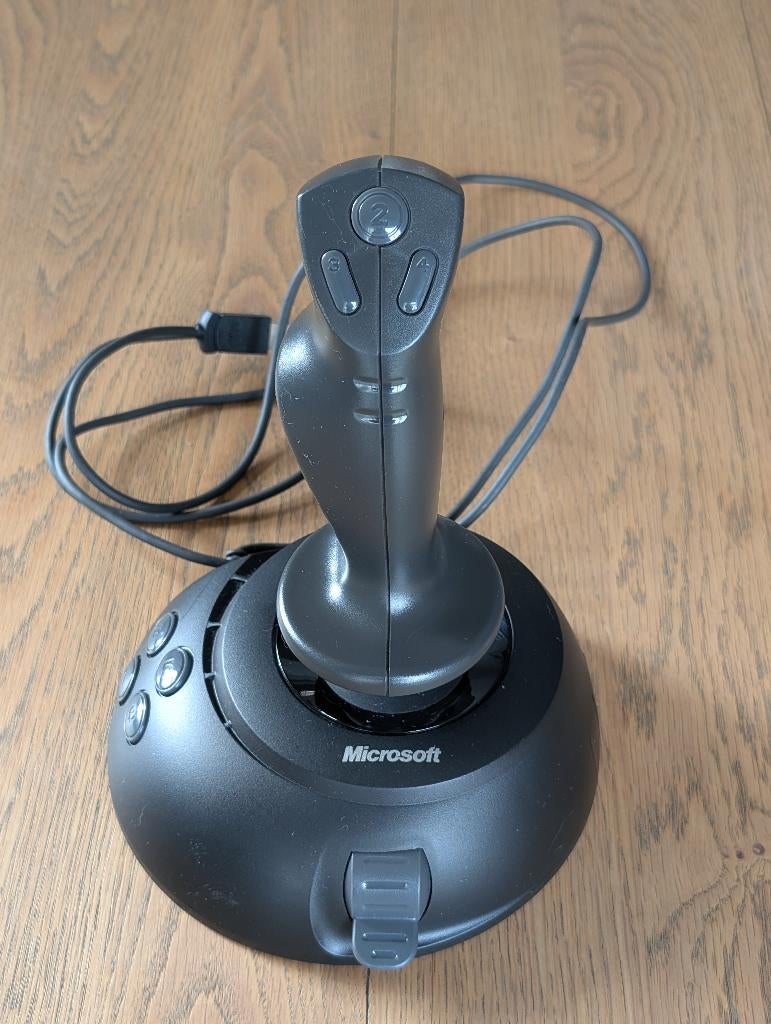 Microsoft SideWinder Precision Pro, Computers en Software, Joysticks, Ophalen of Verzenden, Zo goed als nieuw, Microsoft