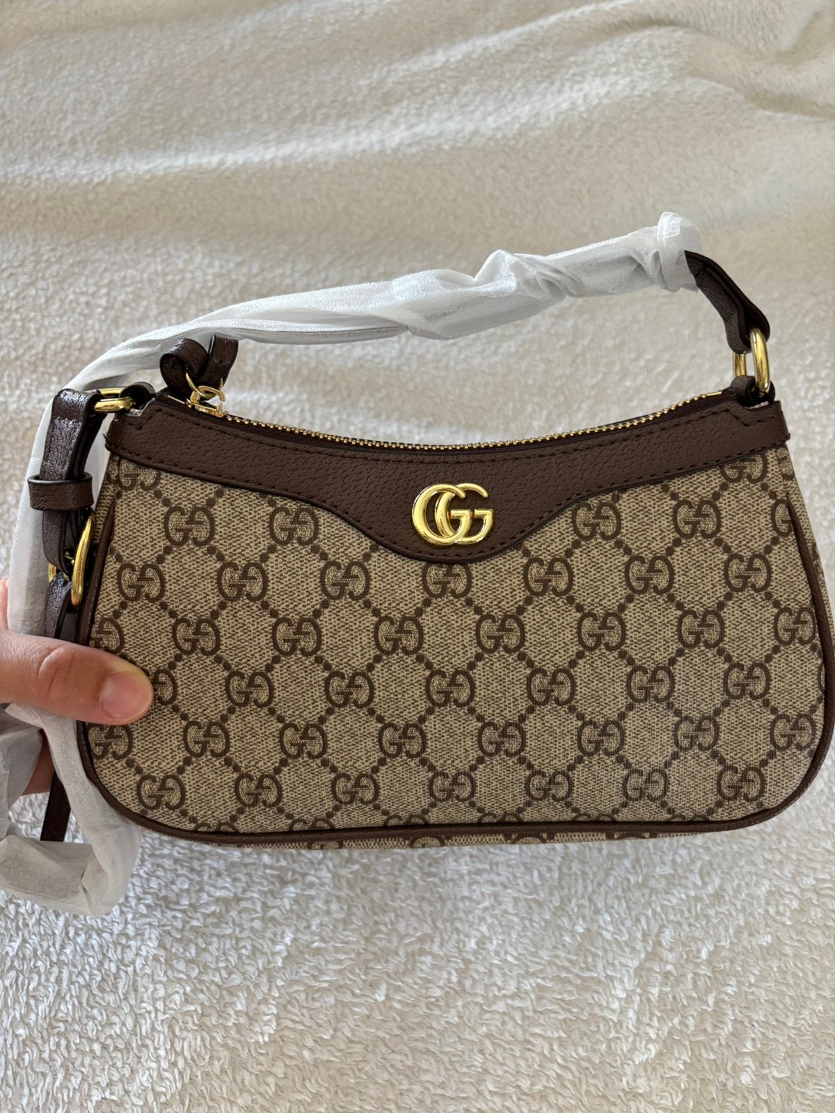 gucci tas, Ophalen of Verzenden, Zo goed als nieuw, Zwart, Schoudertasje
