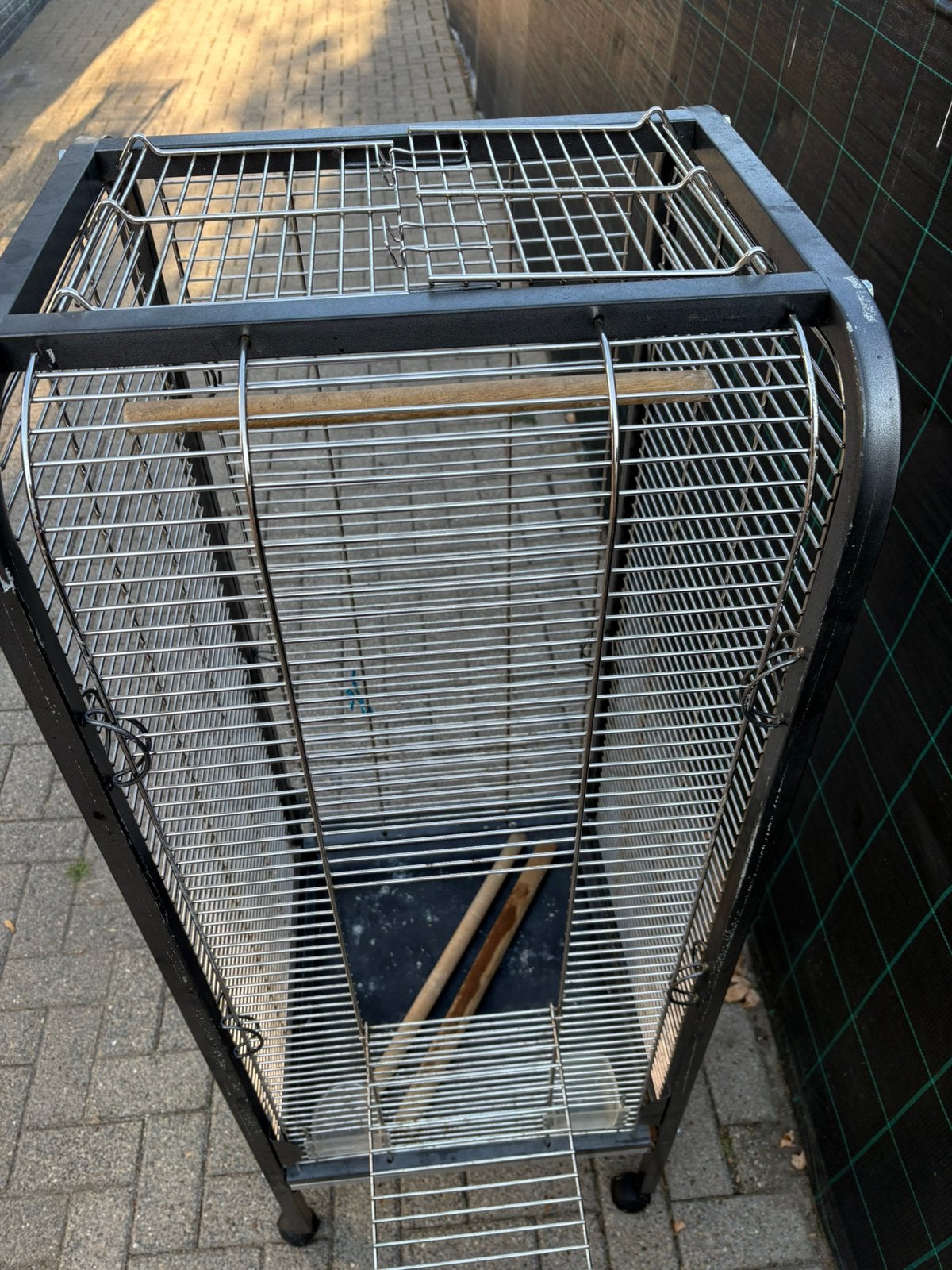 Vogelkooi, Ophalen of Verzenden, Zo goed als nieuw, Metaal, Vogelkooi