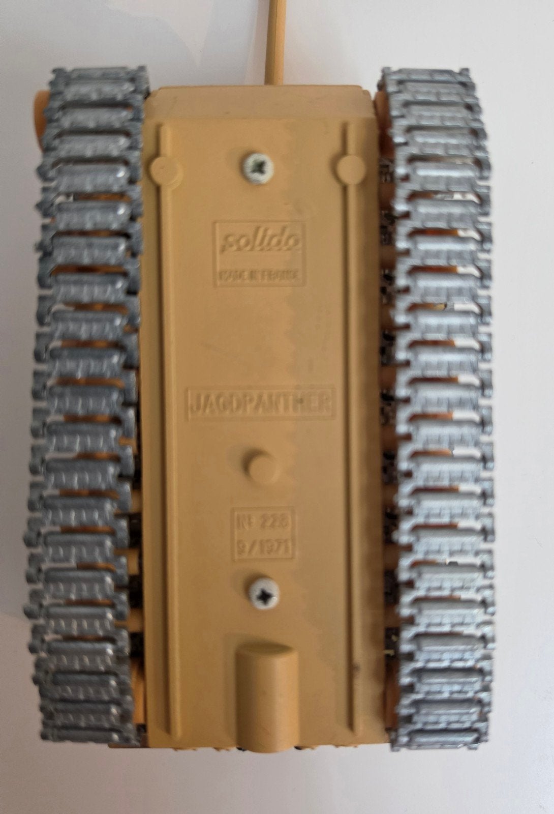 Solido Jagdpanther tank model (1971), Ophalen of Verzenden, Gebruikt