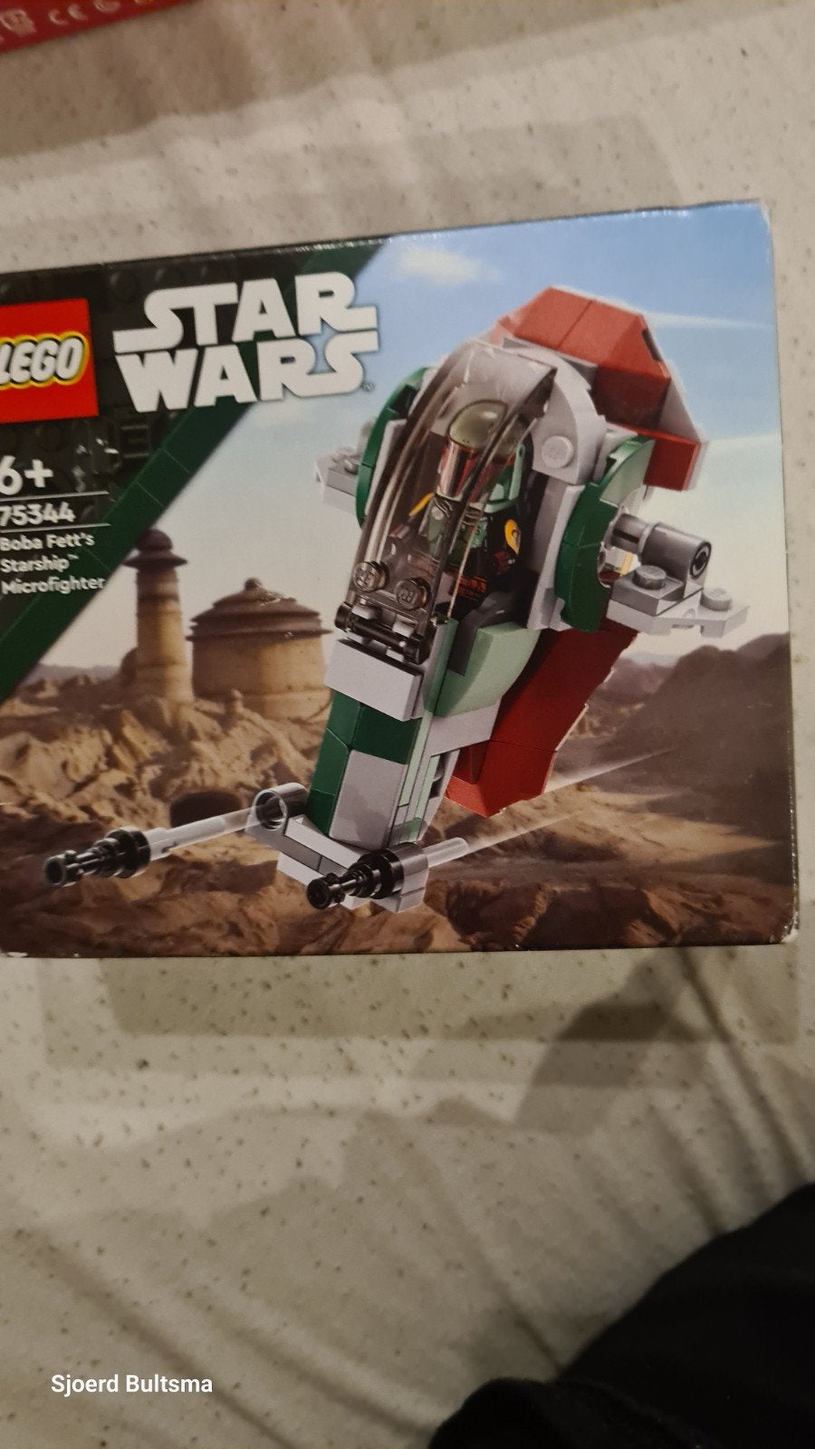 LEGO Star Wars Boba Fett's Starship Microfighter 75344, Star Wars, Lego, Nieuw, Ophalen of Verzenden