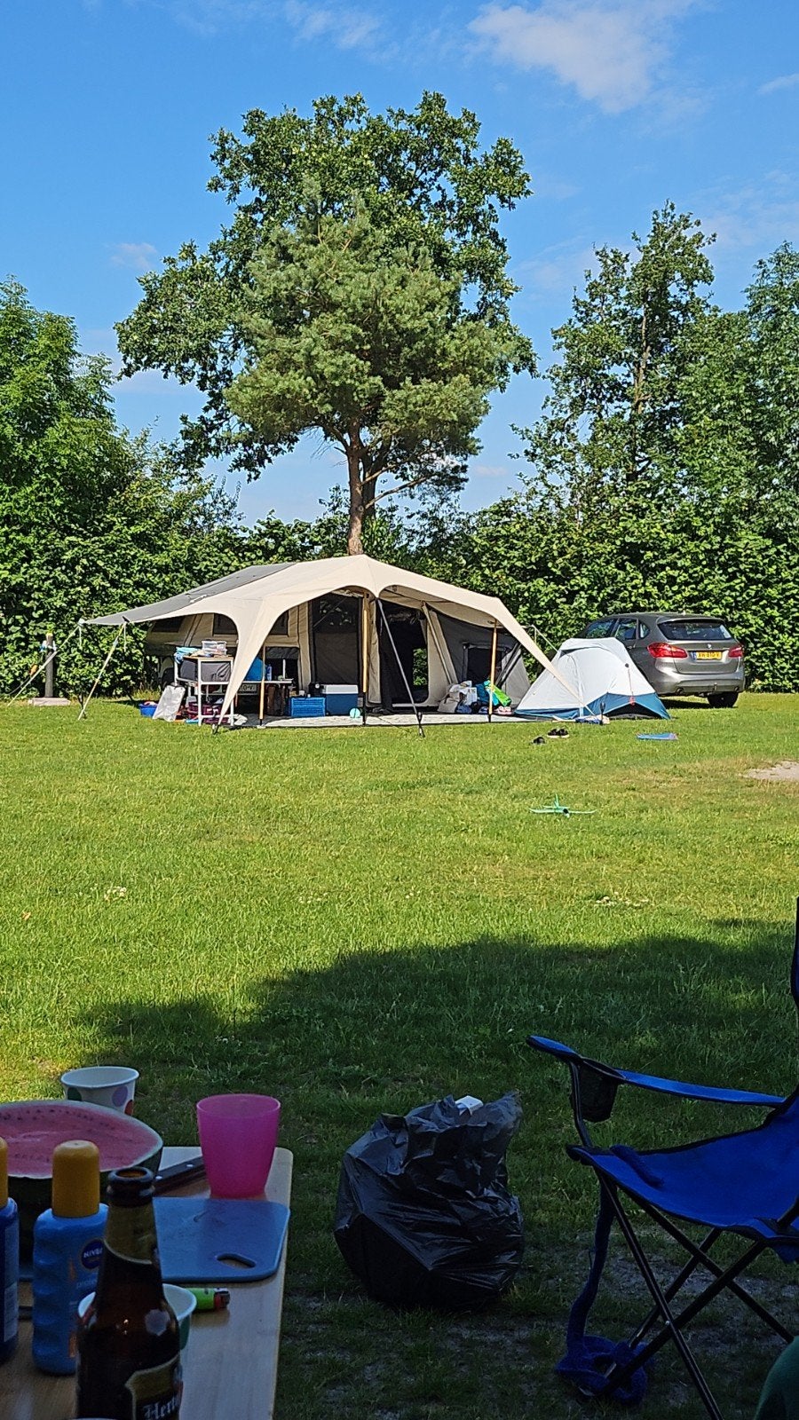 Campooz Lazy Jack 2021 met uitgebreide accessoires, Caravans en Kamperen, Vouwwagens, Ophalen, Meerkleurig, Aanwezig, Campooz