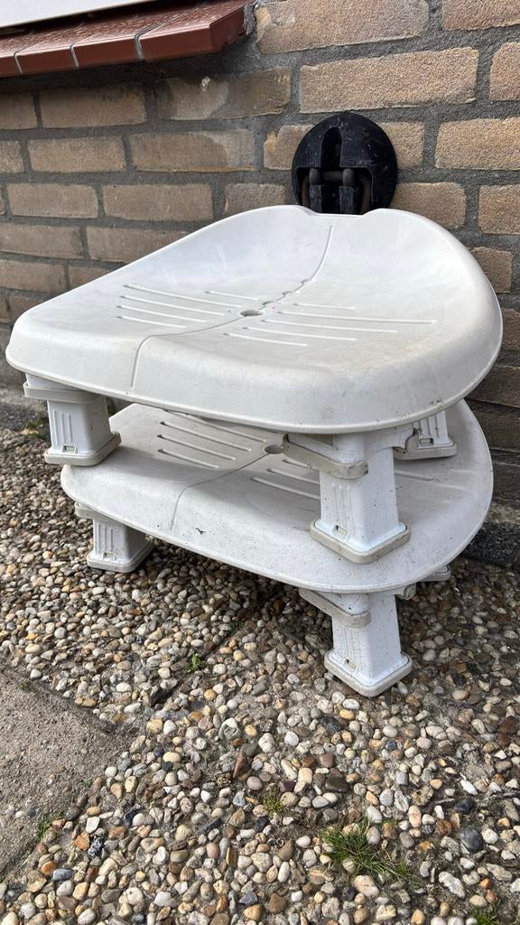 2 zitjes voor jacuzzi - Comfortabel en duurzaam, Ophalen, Gebruikt, Vast