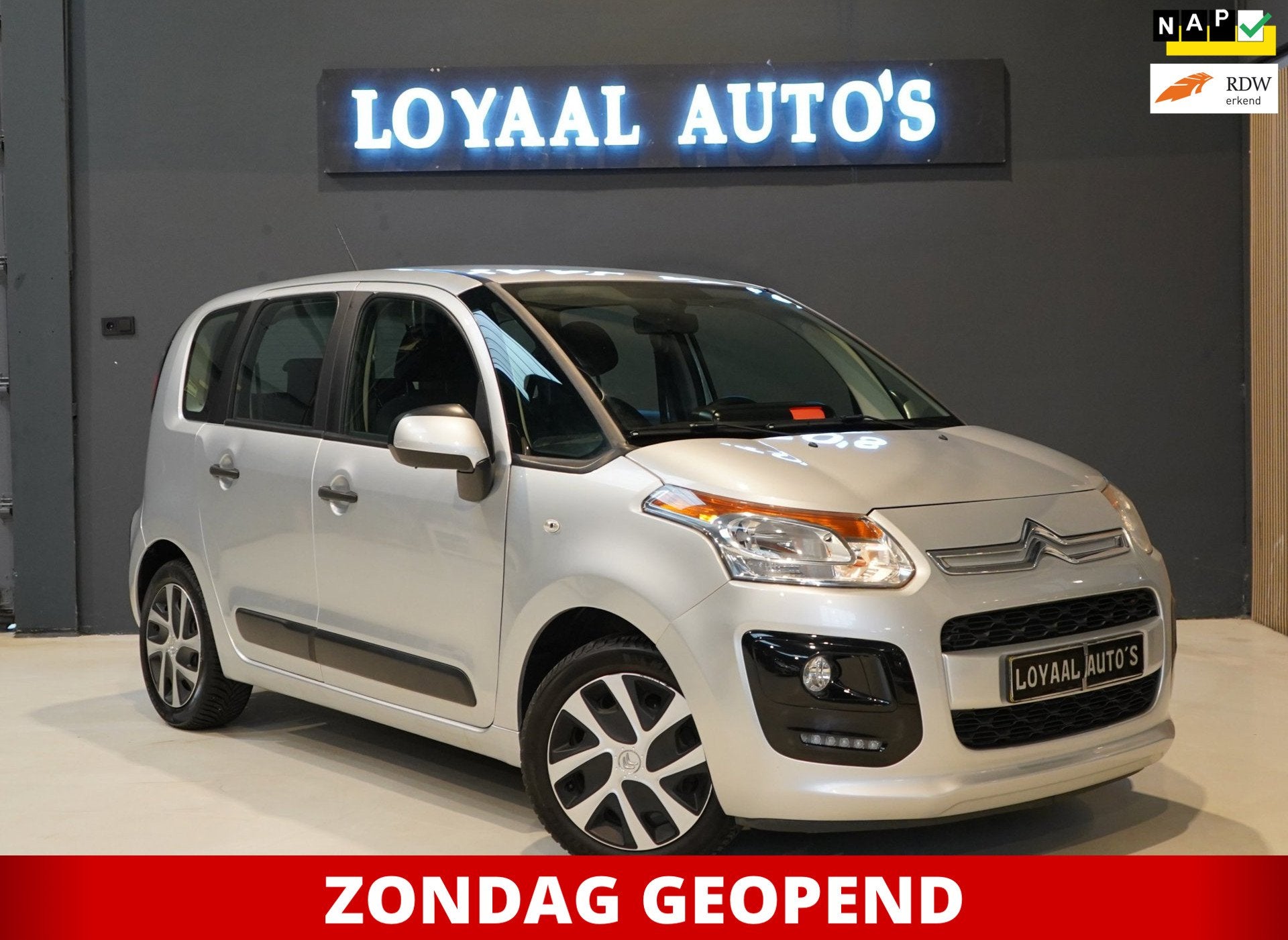 Citroen C3 Picasso 1.2 PureTech Tendance | CRUISE | AIRCO |, Auto's, Voorwielaandrijving, Stof, Gebruikt, Euro 6