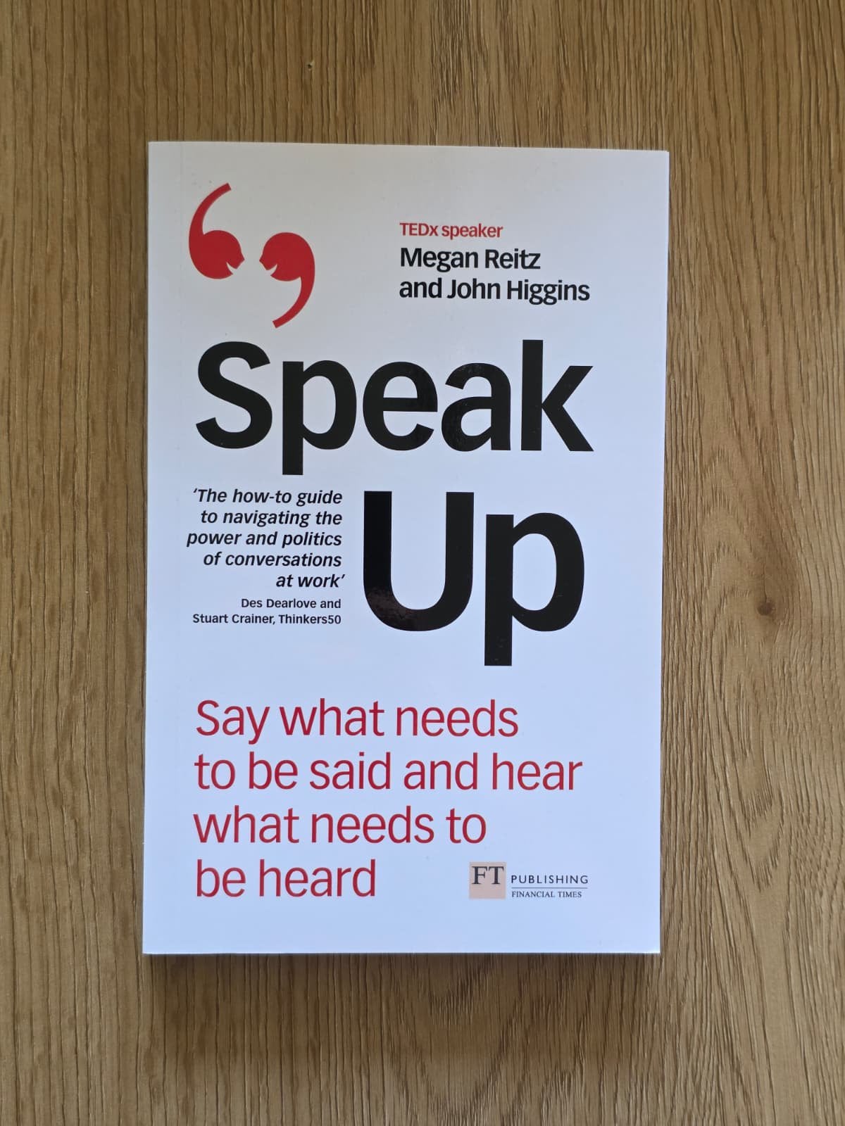 Boek - Speak Up: Navigeren door gesprekken op het werk, Ophalen of Verzenden, Zo goed als nieuw, Overige uitgevers, Engels
